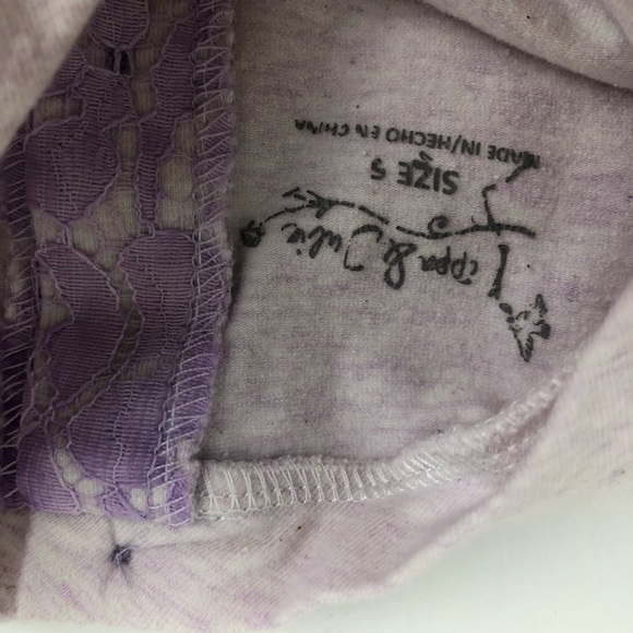 Pippa & Julie Lavander Lace Dress - Picture 4 of 4